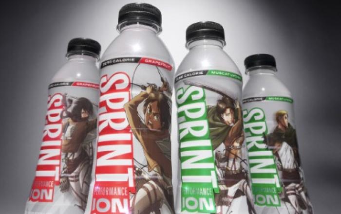 GS25, 스프린트와 협업해 ‘진격의 거인’ 컬래버 프리미엄 이온음료 2종 출시