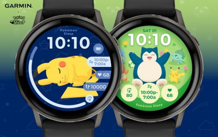 가민, 세계 수면의 날 맞아 Pokémon Sleep 워치 페이스 ‘포켓몬 CIQ’ 출시