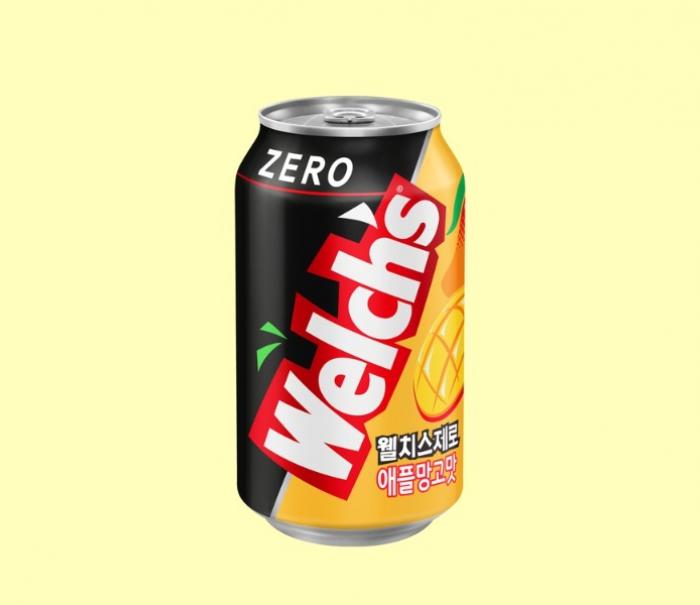 농심, ‘웰치스 제로 애플망고맛’ 출시…소비자 선호도 반영