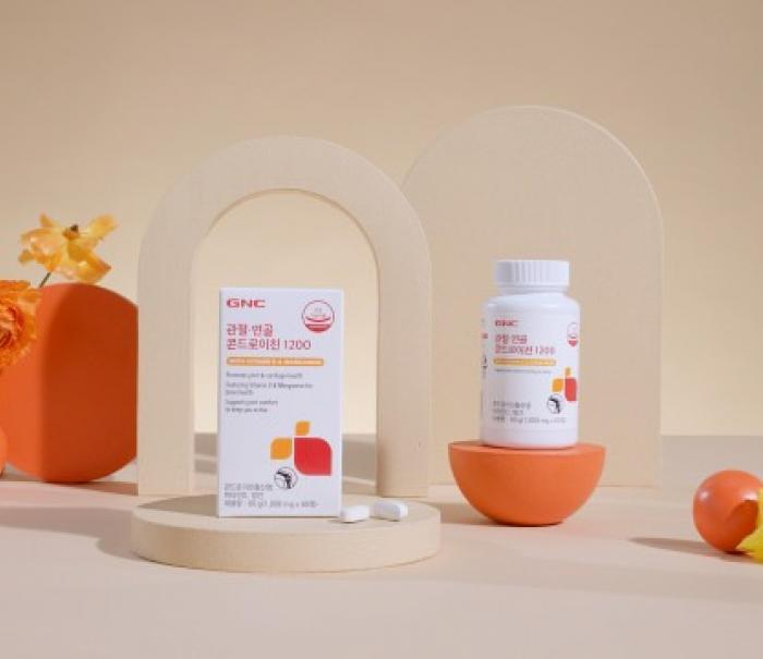 동원F&B, 관절 건강을 위한 ‘GNC 관절·연골 콘드로이친 1200’ 출시