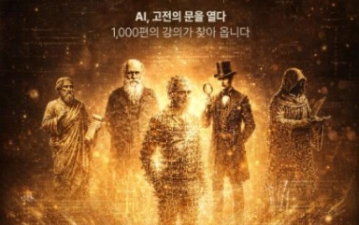 국내 최초 FULL AI 강의가 온다… EBS ‘AI 고전, 역사를 바꾼 100책’ 오는 3월 30일 밤 12시 5분 첫 방송