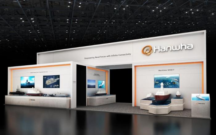 한화오션, '이순신방위산업전'서 차세대 구축함 등 미래 해상전투 플랫폼 공개