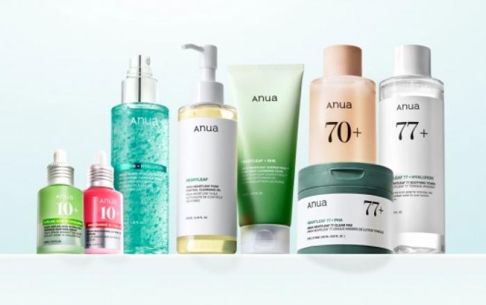 아누아, 유럽 아마존 매출 800% 급증… ‘멀티 히어로 전략’ 성과