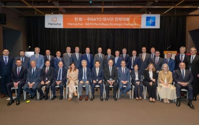 한화에어로스페이스, NATO 30개국 대사단과 전략대화... 안보 파트너십 강화