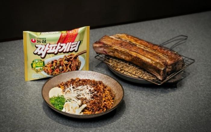 농심, 유명 맛집 '몽탄'과 협업... '몽탄 짜파게티' 한정 출시