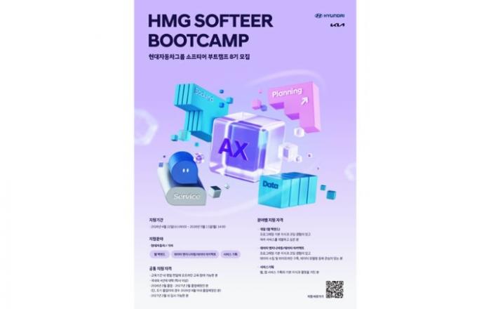 현대차·기아, 'AI 퍼스트' 소프티어 부트캠프 8기 모집…채용 연계 강화
