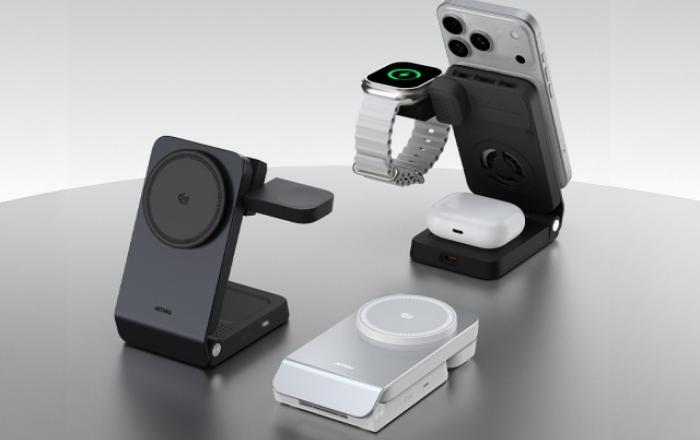 아트뮤, Qi2 25W ‘3in1 폴더블 맥세이프 초고속 무선 충전기’ 출시