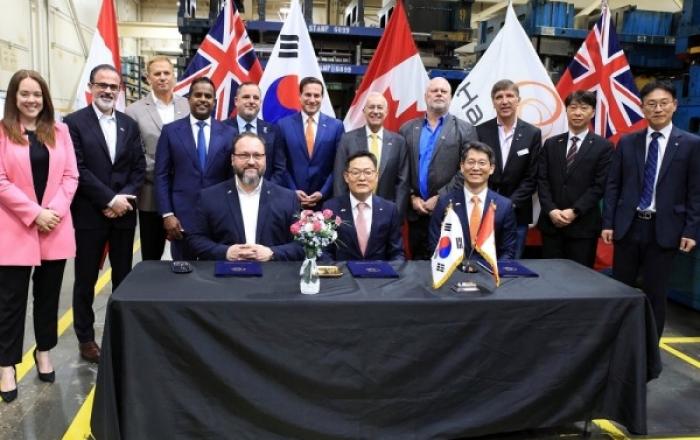 한화에어로스페이스, 캐나다 자동차부품제조협회와 합작법인 설립 MOU 체결