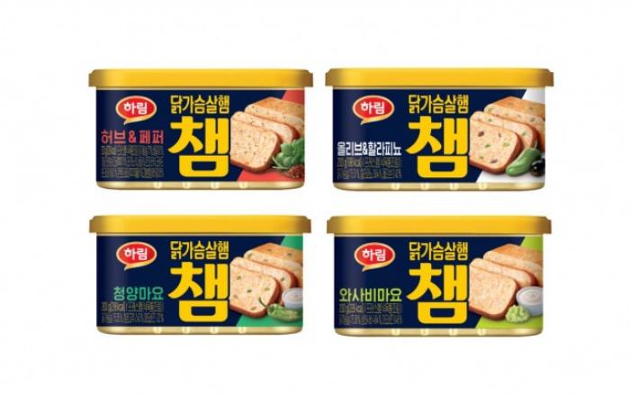 하림, 닭가슴살 햄 ‘챔’ 신제품 4종 출시