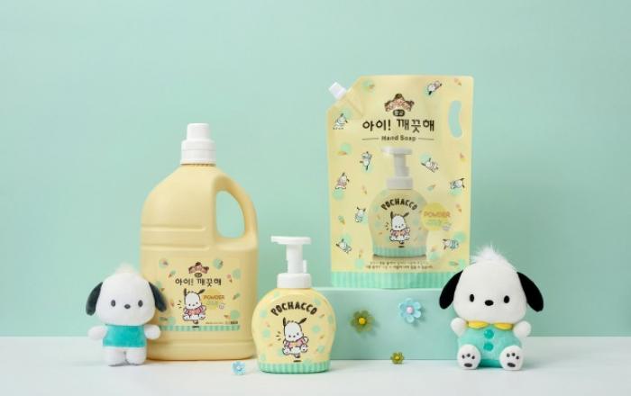라이온코리아 ‘아이! 깨끗해 X 포차코 에디션’ 대용량 리필형 핸드워시 출시