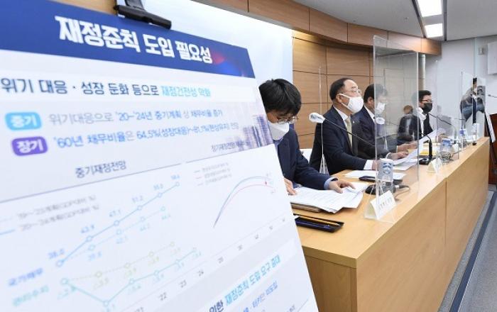 2025년부터 재정준칙 적용...국가채무 60%·재정수지 -3% 이내